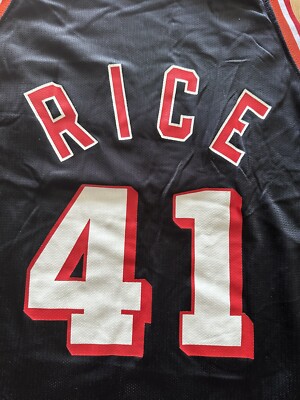 90s Champion×HEAT GLEN RICE 41 ユニホーム VINTAGE 90s NBA CHAMPION GLEN RICE #41 MIAMI HEAT BLACK JERSEY