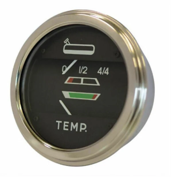 Contagiri Contaore Più Indicatore Temperatura Gasolio Trattore Fiat Serie Oro  - Immagine 4 di 4
