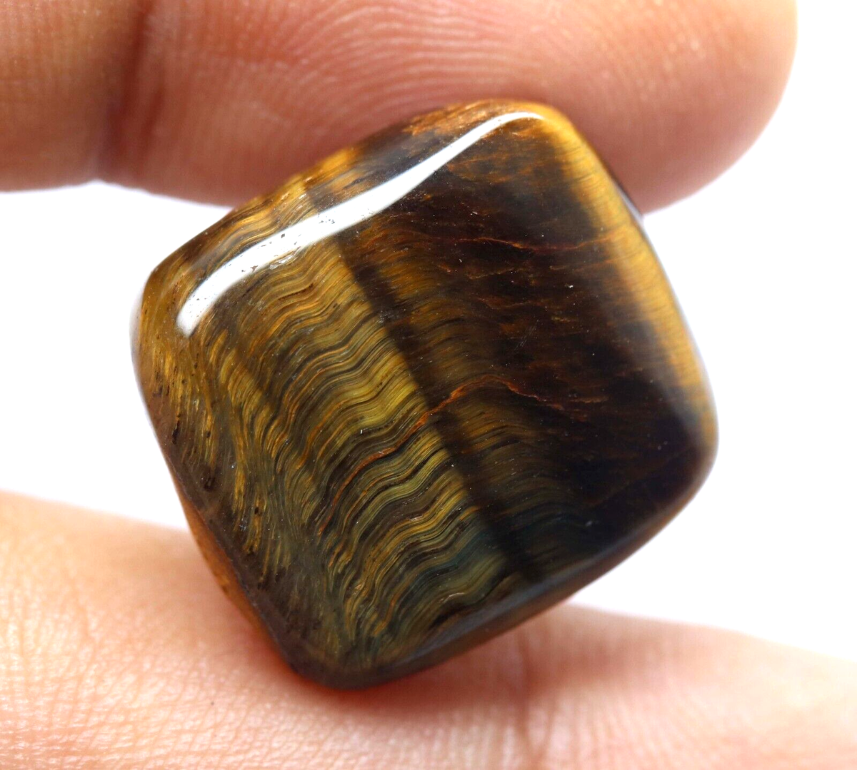 Tiger's Eye Types Of Brown Gemstones Iron Tiger Eye Radiant