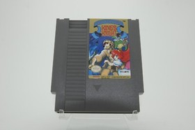 King's Knight (Nintendo NES) cartridge w/ Box, sleeve, manual, foam - oval seal