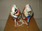 100% AUTH NEW WOMEN LOUBOUTIN NEW VERY PRIVE 120 COLLAGE PATENT HEEL/PUMP US 8.5 — photo 10