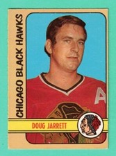 (1) DOUG JARRETT 1972-73 O-PEE-CHEE # 97 HAWKS VG  CARD (H6470)