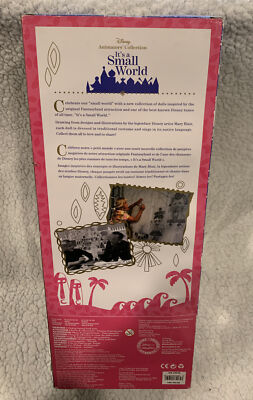 Disney Animators It's a Small World Hawaii Doll NIB Factory Sealed