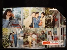 CARTA SCHEDA TELEFONICA TELECOM ITALIA LIRE 5000- 31/12/97- PERSONE CABINE RARA!