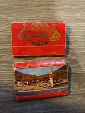 2 Vintage "MADONNA INN" Matchbooks Resort Hotel San Luis Obispo CA Matches