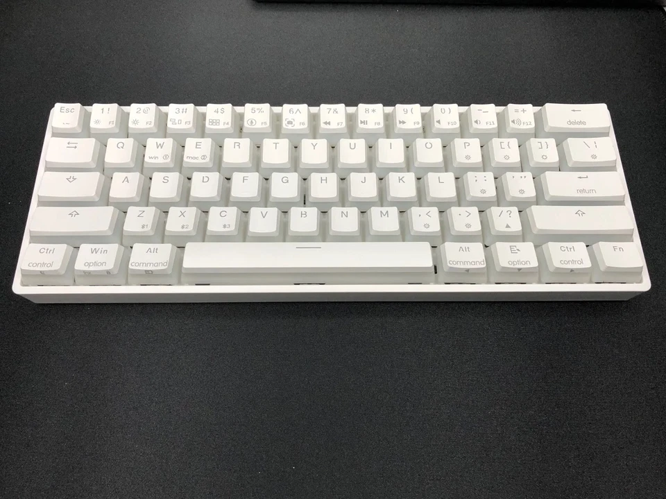 60% Gaming Keyboard HotSwap Wireless Mechanical With Optical Switch (Red) - Image 2 of 4