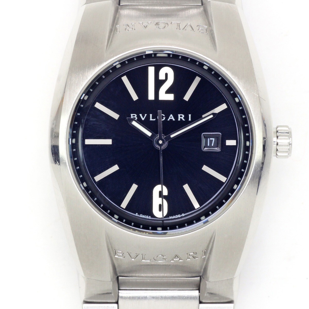 BVLGARI Ergon EG30S Quartz Black Dial Stainless Steel  display picture 2