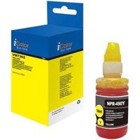Icolor NachfüLl-Tinte FüR Canon, Ersetzt Canon GI-490Y, Yellow (Gelb)