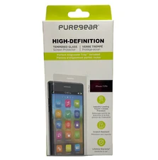 iPhone 11/XR Screen Protector PureGear HD Tempered Glass with Installation Tray