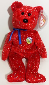 10th anniversary beanie baby