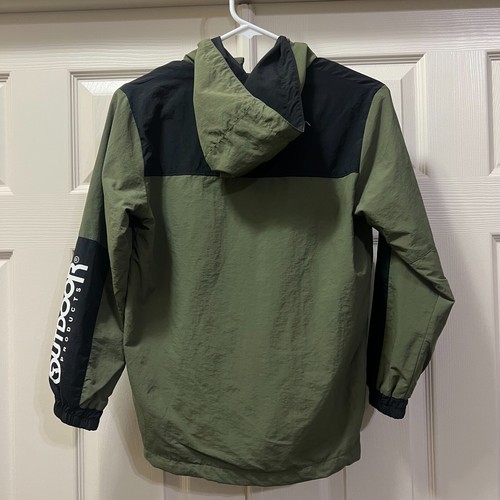 Vintage Outdoor Products Softshell 150 Full Zip Kids Jacket Green/Black - Picture 2 of 12