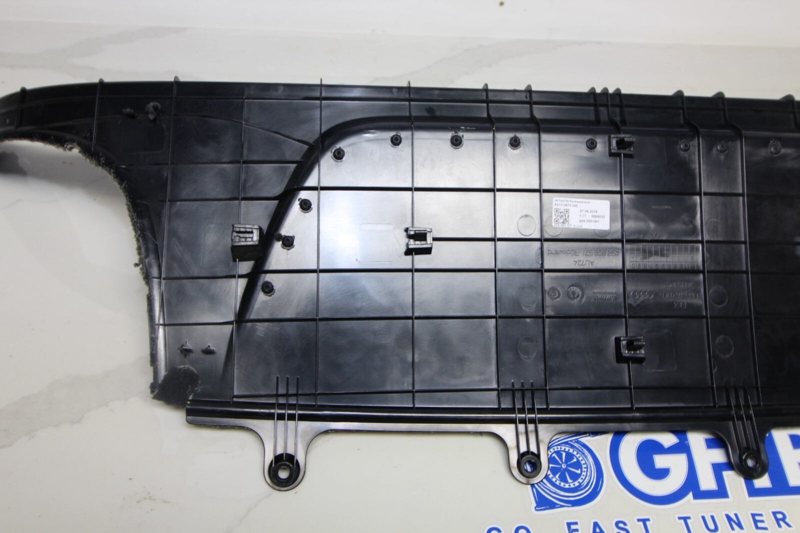 17-21 AUDI R8 V10 PLUS OEM REAR INTERIOR CARPET TRIM PANEL STORAGE 4S8868571