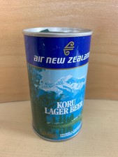 70s Vintage Beer Can Hand SHAKER Percussion Instrument Koru Lager Handmade AUDIO