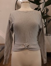 Express grey sweater shirt size XS