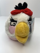 Angry Birds White Bird Plush 5  Stuffed Animal Toy Commonwealth 2010