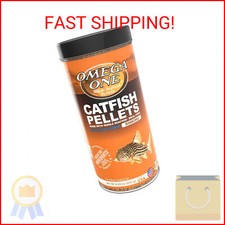 Omega One Sinking Shrimp Pellets, 8mm Pellets, 8.25 oz