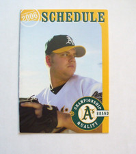 MLB - Oakland Athletics 2006 Pocket Schedule - NEW - VINTAGE