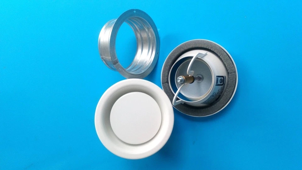 HELIOS TELLERVENTIL Helios Brandschutz-Tellerventil BVT 100 Lüftungschächte/- leitungen Feuerschutz