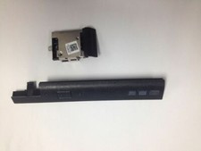 New Dell E6420 E6430 E6320 E6530 DVD-RW Drive Caddy Bezel Door Cover Lock