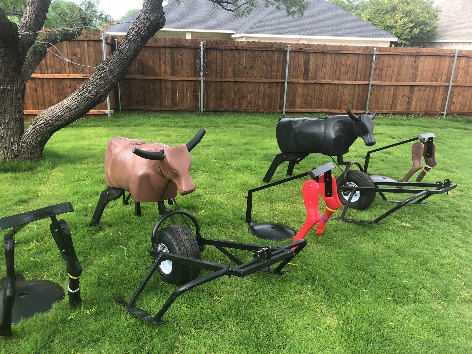 Ground Driven Roping Dummy!! eBay