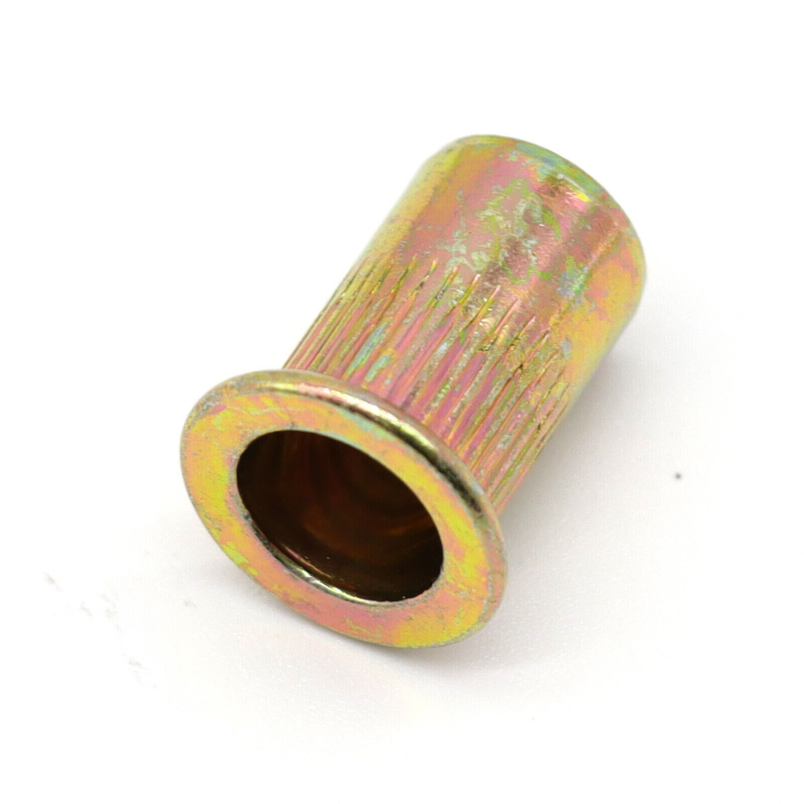 100 Pc Rivet Nuts 1/420 Carbon Steel Rivnut Insert Nutsert Threaded