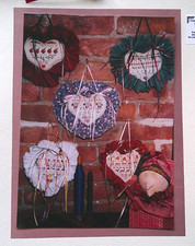 Folio #3 Porta Cuori Halloween Natale Cespuglio di Pastore Modello punto croce