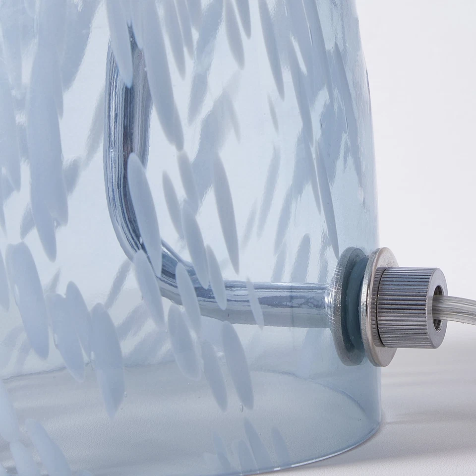 Novelty Glass Mushroom Lamp, multiple colors, 12" H, Plug-in - Image 4 of 4