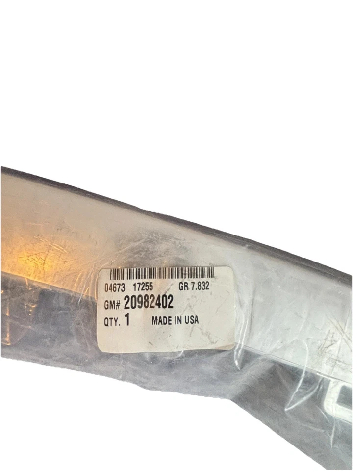 NUEVO FABRICANTE DE EQUIPOS ORIGINALES 2013-2017 GMC Acadia Galvano plateado parachoques delantero moldeado fascia 20982402 Foto 3 de 3