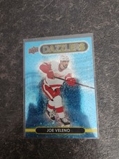 2021-22 Upper Deck Series 2 Blue Dazzlers Rookie Joe Veleno Card# DZ-70. rookie card picture