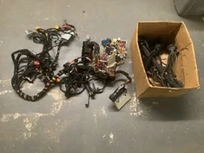 1999-2003 Saab 9-3 A/T COMPUTER Module 5263116 W/ DASH & FIREWALL WIRING HARNESS