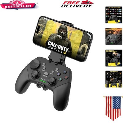 Professional Wireless Game Controller - Play COD Mobile, Genshin Impact & More