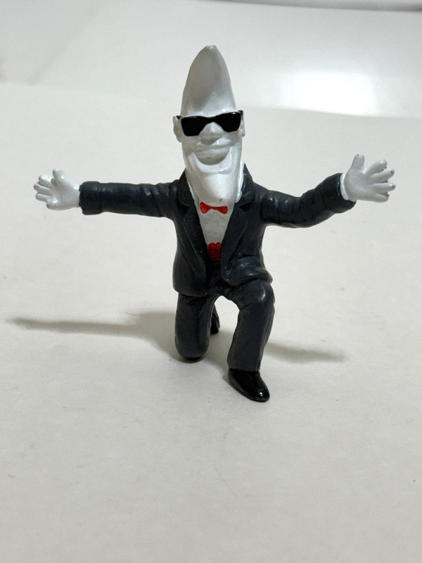 Mac Tonight '88 McDonald MOON MAN Happy Meal TUXEDO Action Figure 3" Jazz Singer