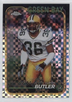 2024 Topps Chrome X-Fractor LeRoy Butler #75 HOF 3x7