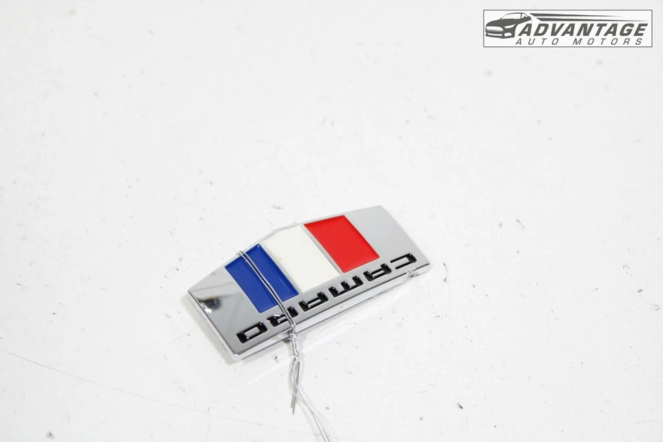 2018-2024 CHEVROLET CAMARO FRONT LEFT DRIVER SIDE FENDER NAMEPLATE EMBLEM OEM - Image 2 of 4