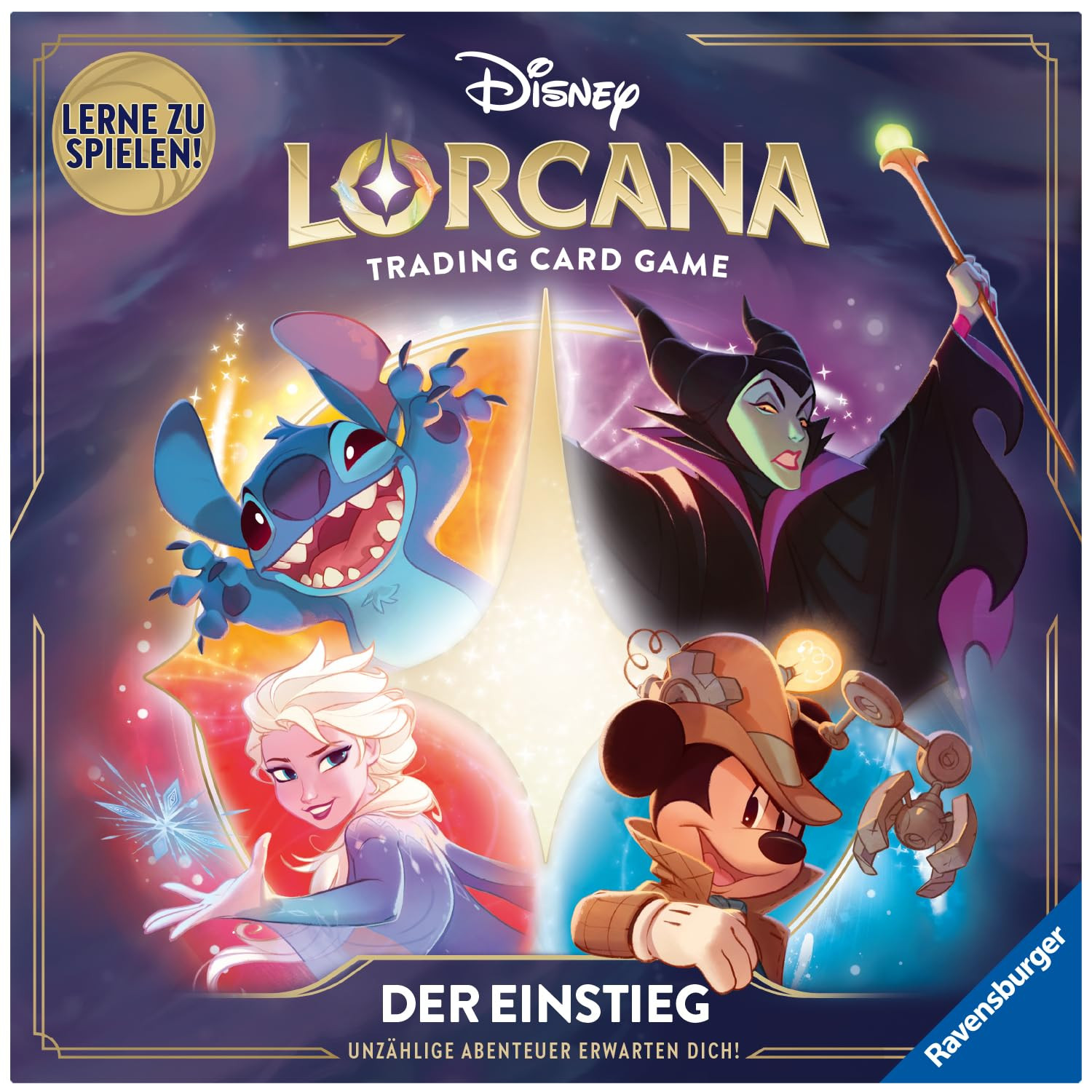 Disney Lorcana TCG Der Einstieg *Deutsche Edition* NUOVO