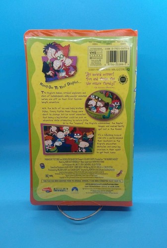 The Rugrats Movie VHS VCR Video Tape Used Nickelodeon Cartoon - Foto 5 di 12