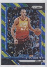 2018-19 Panini Prizm Choice Blue Yellow & Green Prizm Rudy Gobert #193 0b0