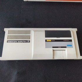 SEGA MARK 3 III CONSOLE (Sega Master System) ,w/ Pads, PSU, Manual, Box/ Japan