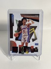 2021-22 Panini Court Kings Cade Cunningham Maestros Ruby /149 Rookie Pistons RC