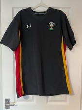 Under Armour Wales WRU Training Top Size 2XL - NWOT