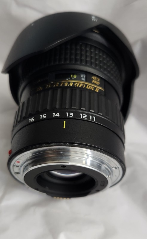 TOKINA AT-X 116 PRO DX-II 11-16MM F2.8 LENS  for Canon mount