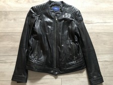 Schwarze Damen Lederjacke von Cecil Größe S