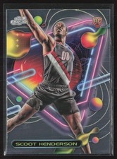 2023-24 Topps Chrome Cosmic #153 Scoot Henderson RC