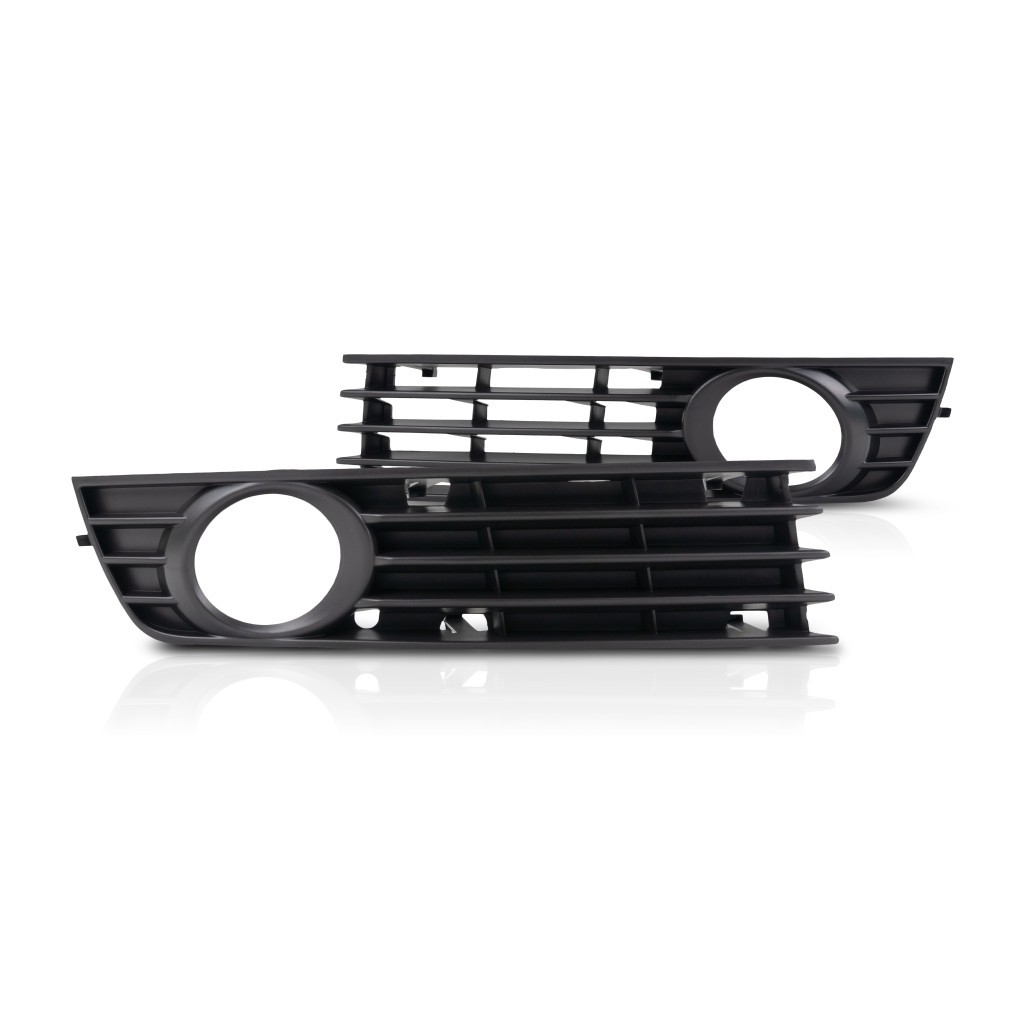 For Audi A4 Fog Light Bezel Cover 2002-2005 Pair Passenger and Driver Side
