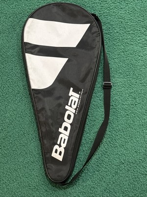 Babolat Tennis Racquet Carrying Case Bag Cover Adjustable Strap Black