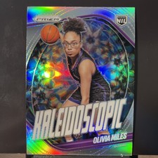 2025-26 Prizm Olivia Miles NIL Prospect Kaleidoscopic Silver Prizm #22