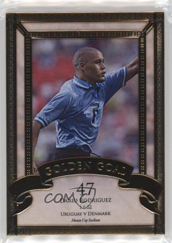 2023 Unique World Football Golden Goals 23KT Gold Framed 8/10 Dario Rodriguez