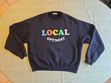 Madhappy Local Optimist Pullover Crewneck Sweatshirt Made In USA Small