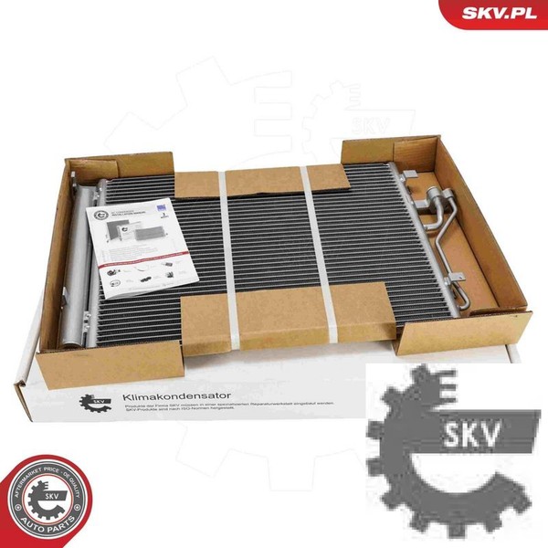 Esen SKV 86SKV023 Kondensator FüR Klimaanlage Kondensator Klimaanlage-image