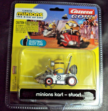 Carrera GO- Minions Kart - Stuart 20064167 1/43 Slot Car, Sealed, Free S/H